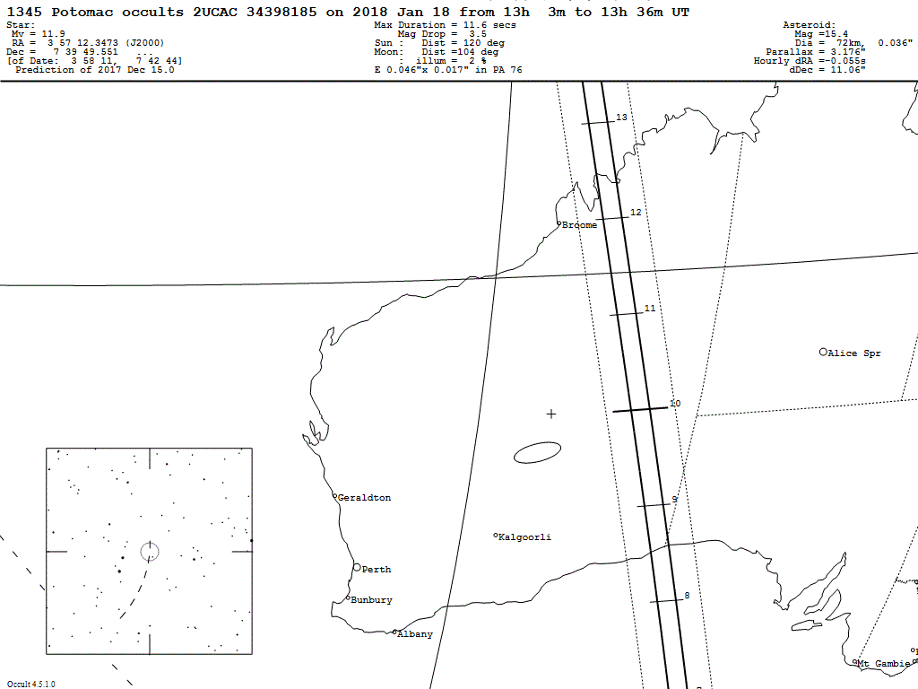 Potomac Update Map