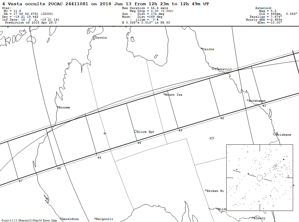 Vesta Update Map