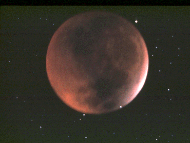 Occultation During A Lunar Eclipse [207K]