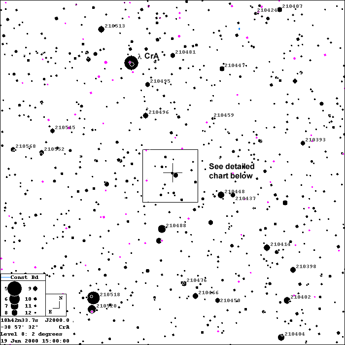 Adria Detailed Finder Chart