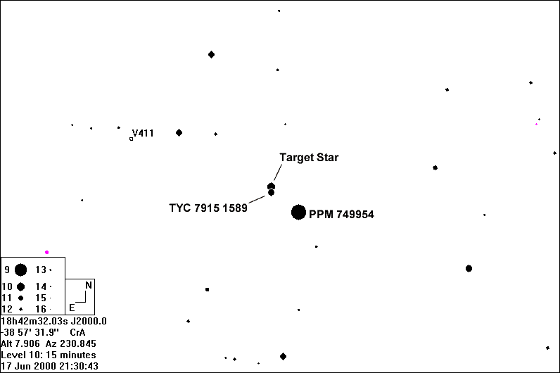 Adria Very Detailed Finder Chart