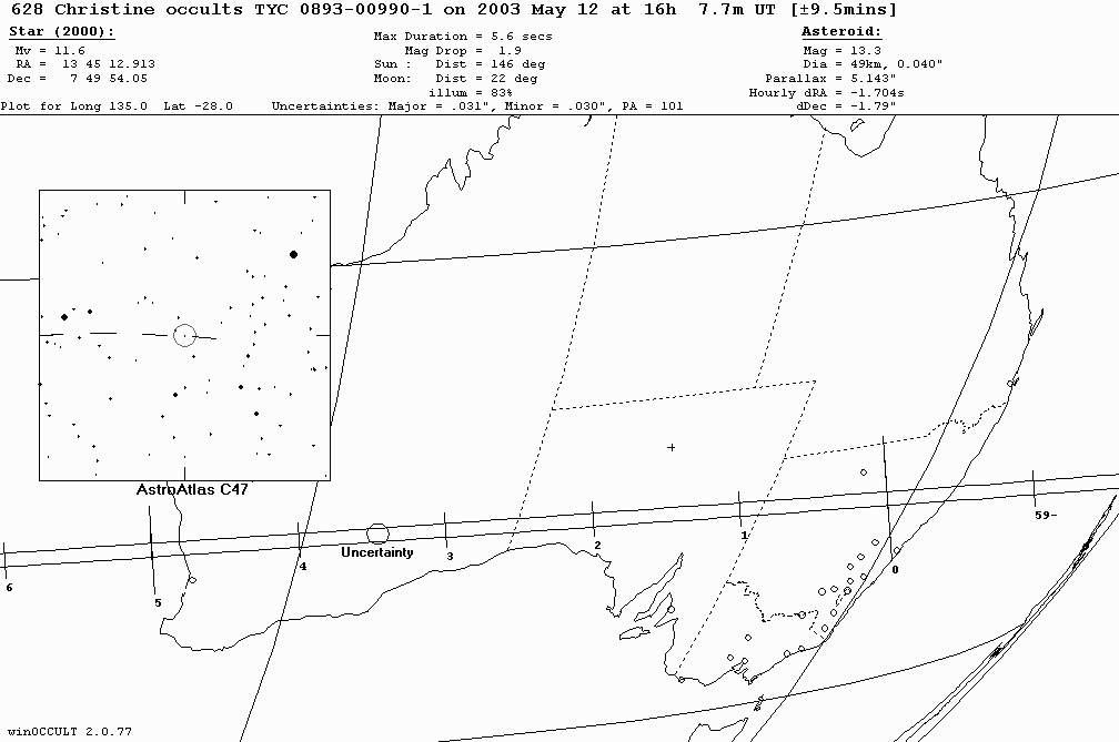 Christine Update Map