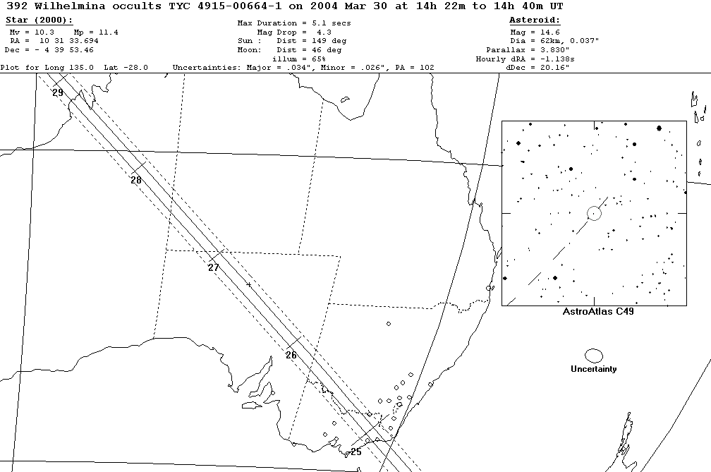 Wilhelmina Update Map