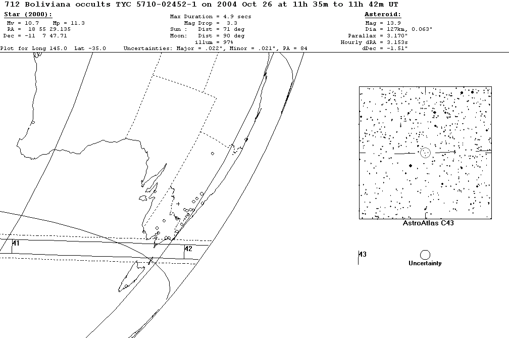 Boliviana Update Map