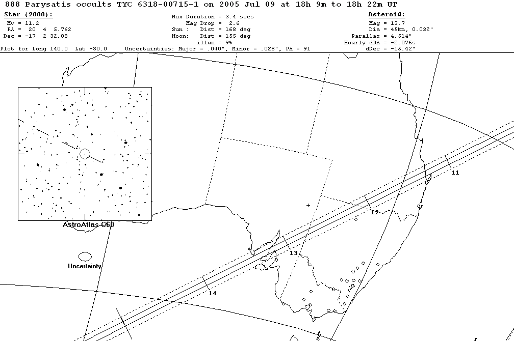 Parysatis Update Map