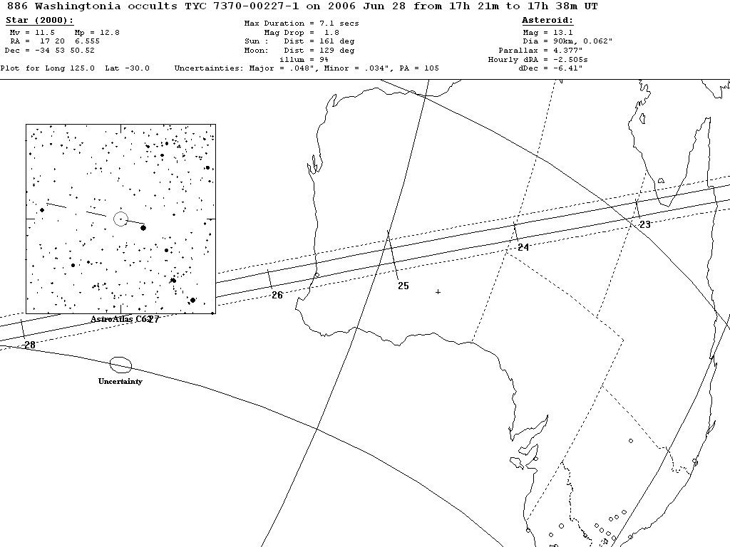 Washingtonia Update Map