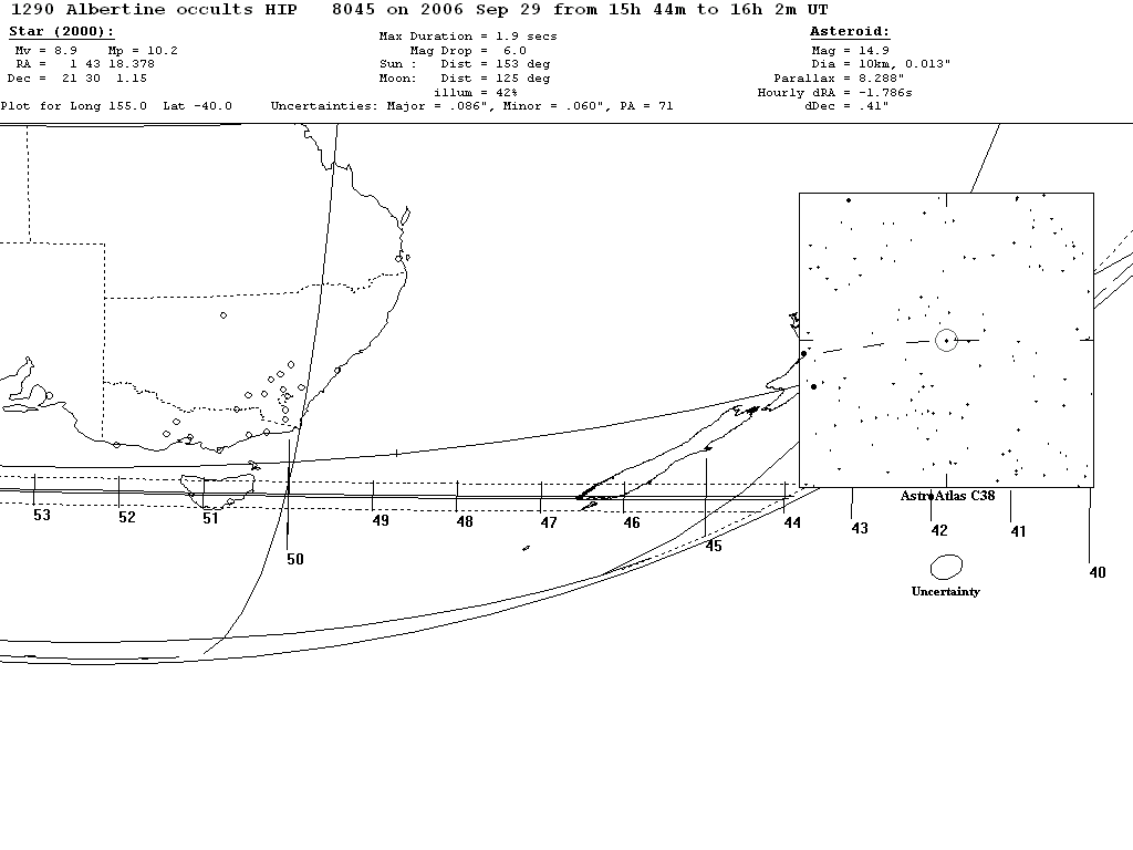 Albertine Update Map