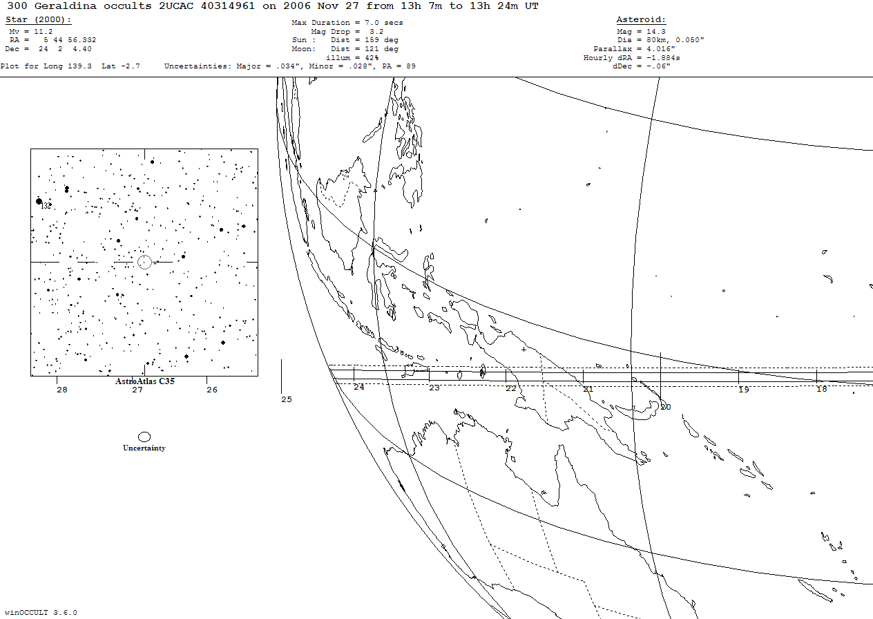 Geraldina Update Map