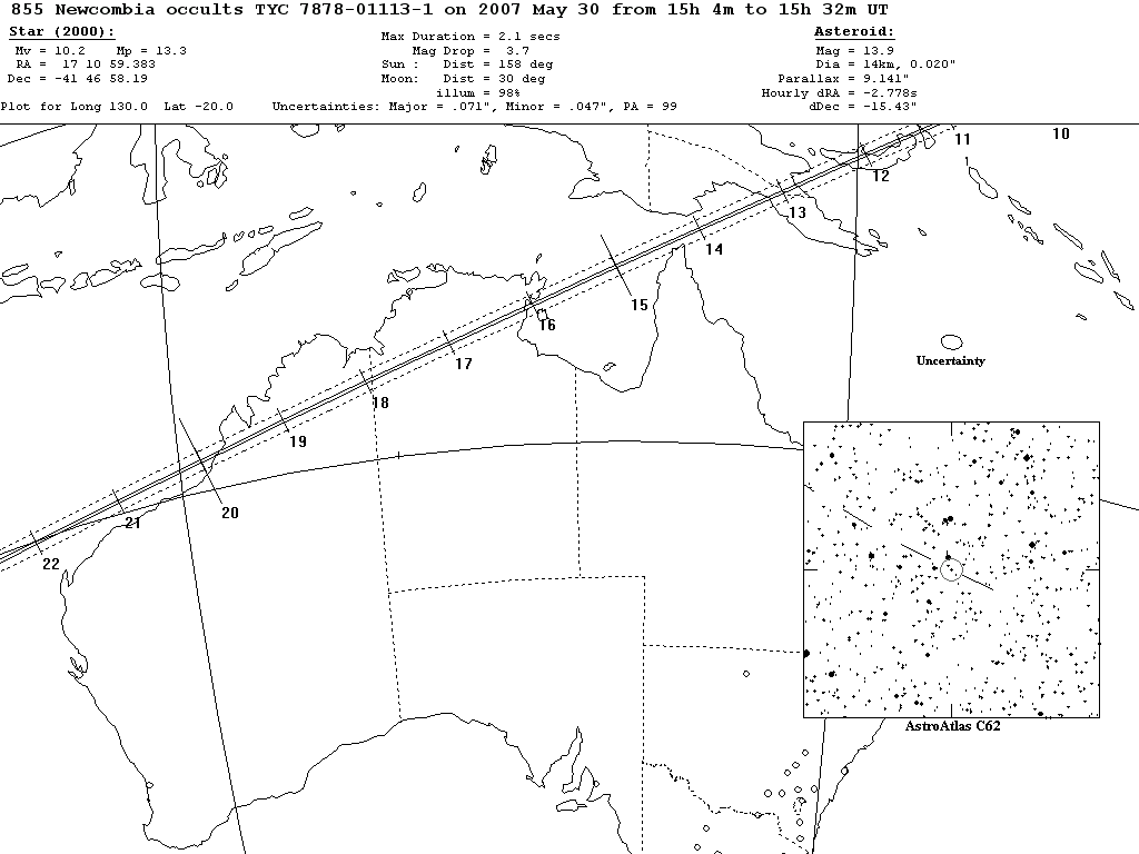 Newcombia Update Map