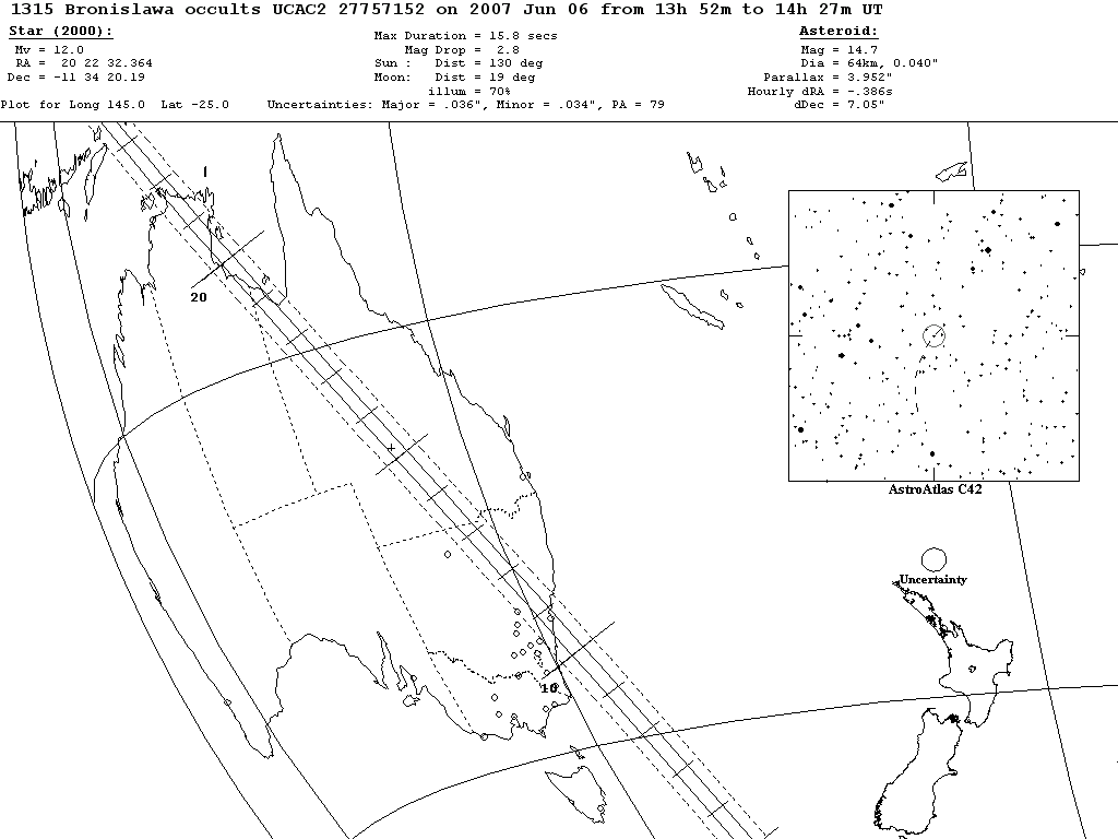 Bronislawa Update Map