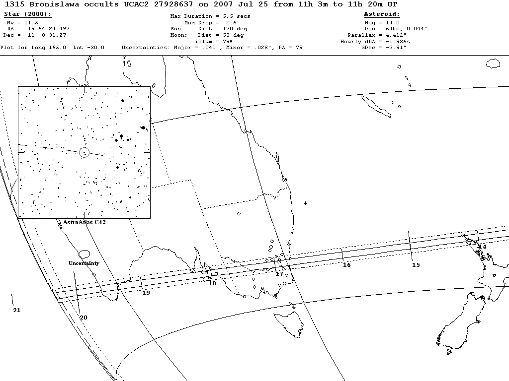 Bronislawa Update Map