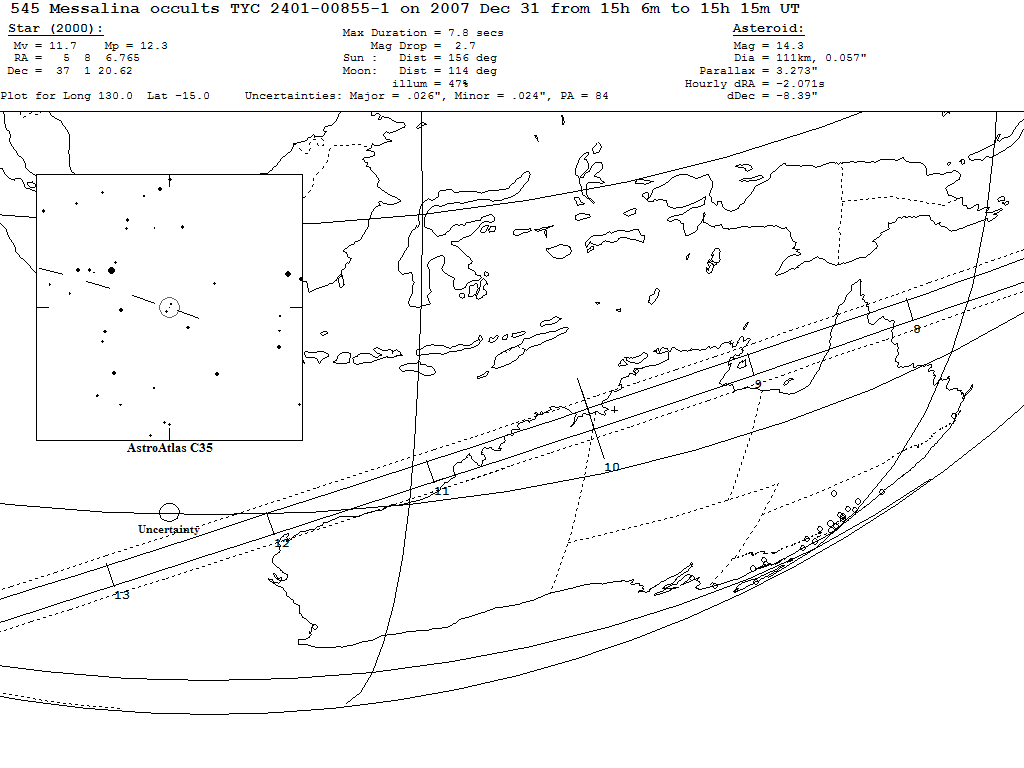 Messalina Update Map