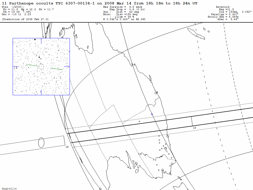 Parthenope Update Map