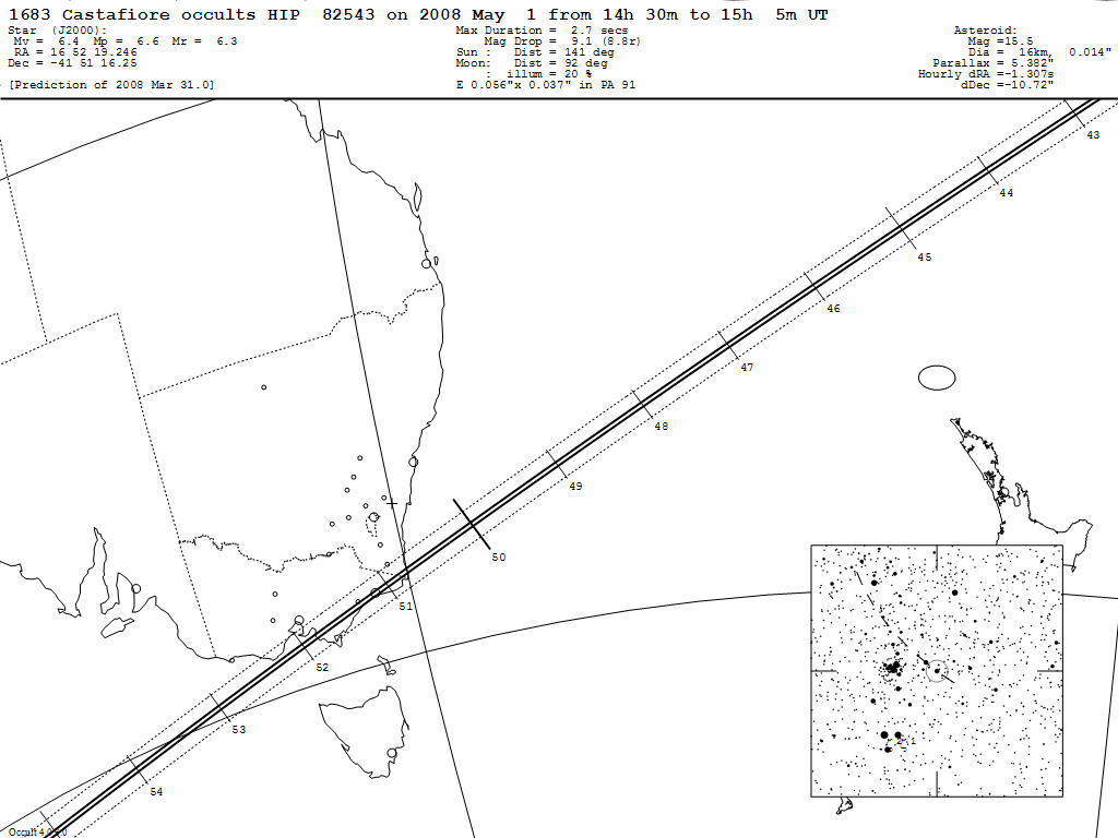 Castafiore Update Map