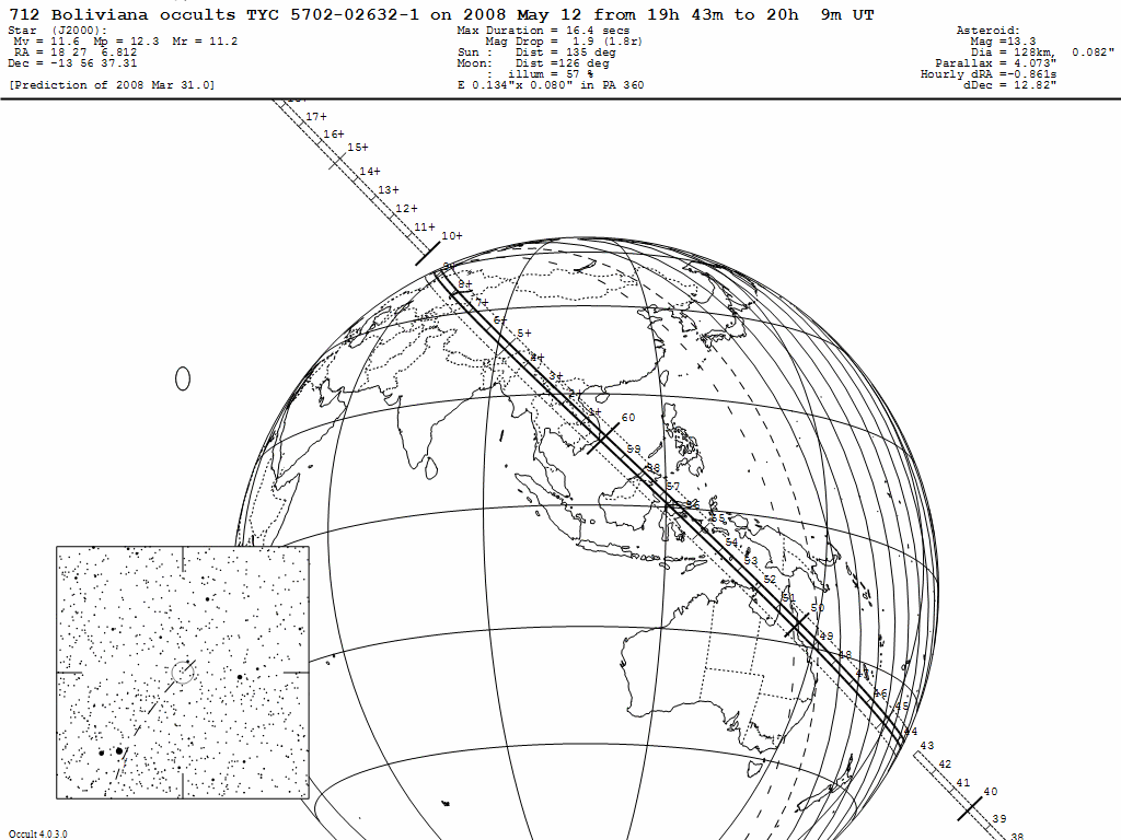 Boliviana Update Map