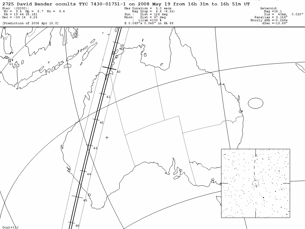 David Bender Update Map