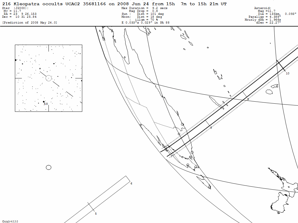 Kleopatra Update Map