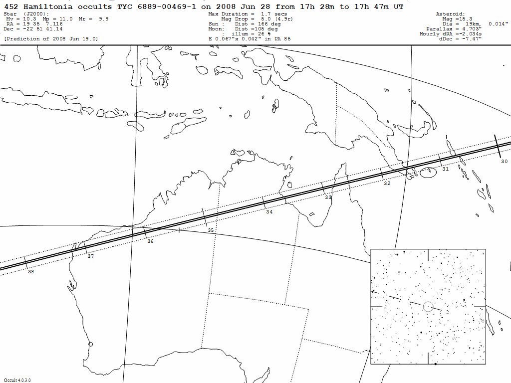 Hamiltonia Update Map