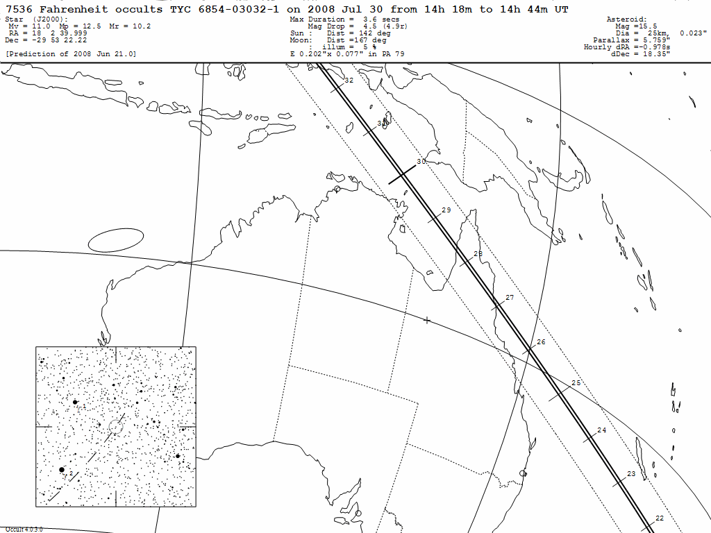 Fahrenheit Update Map