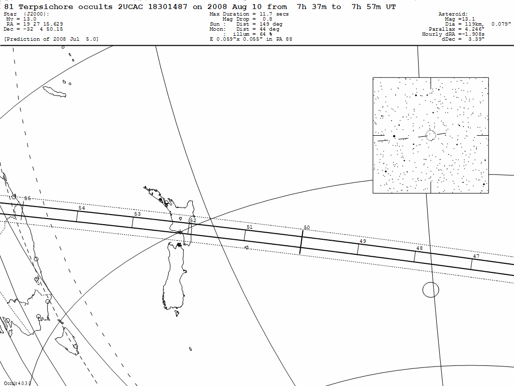 Terpsichore Update Map