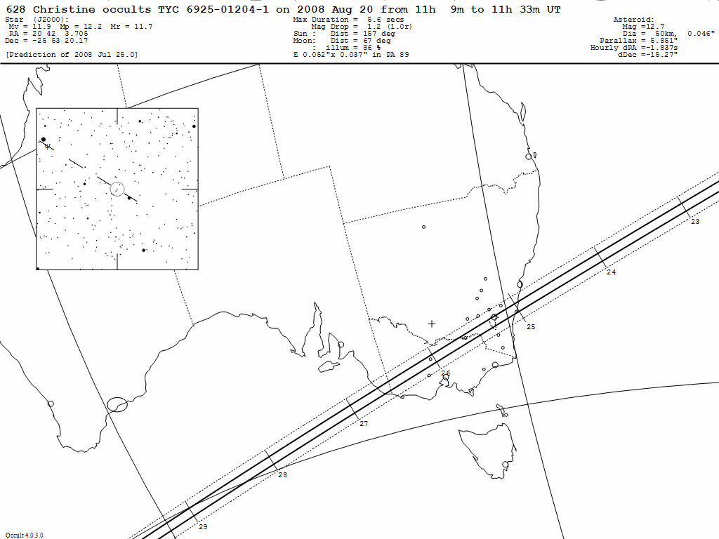 Christine Update Map