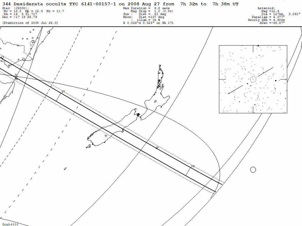 Desiderata Update Map
