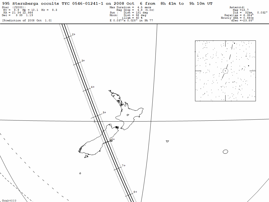 Sternberga Update Map