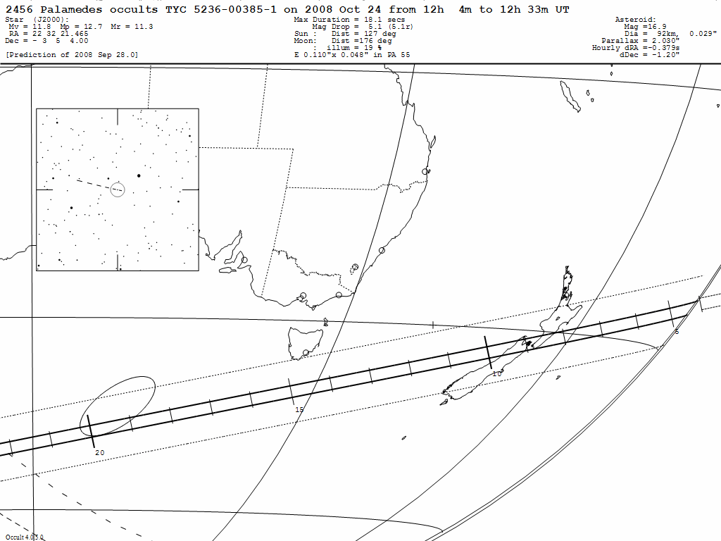 Palamedes Update Map
