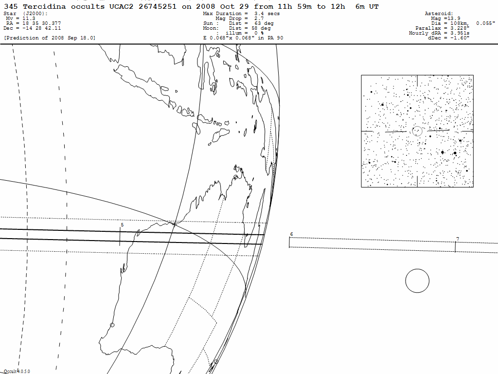 Tercidina Update Map
