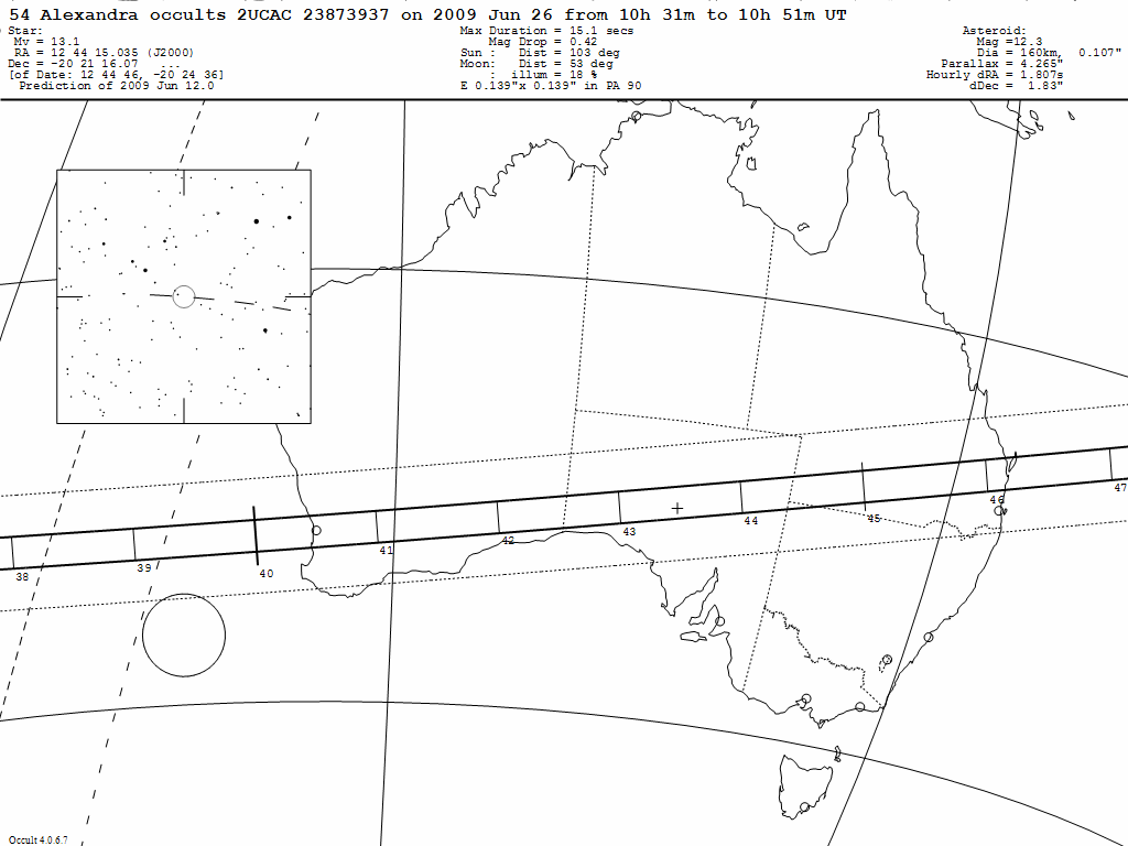 Alexandra Update Map