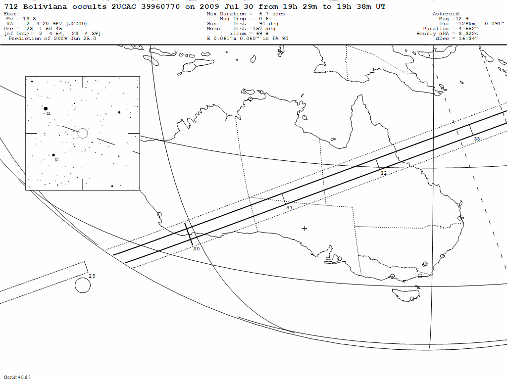 Boliviana Update Map