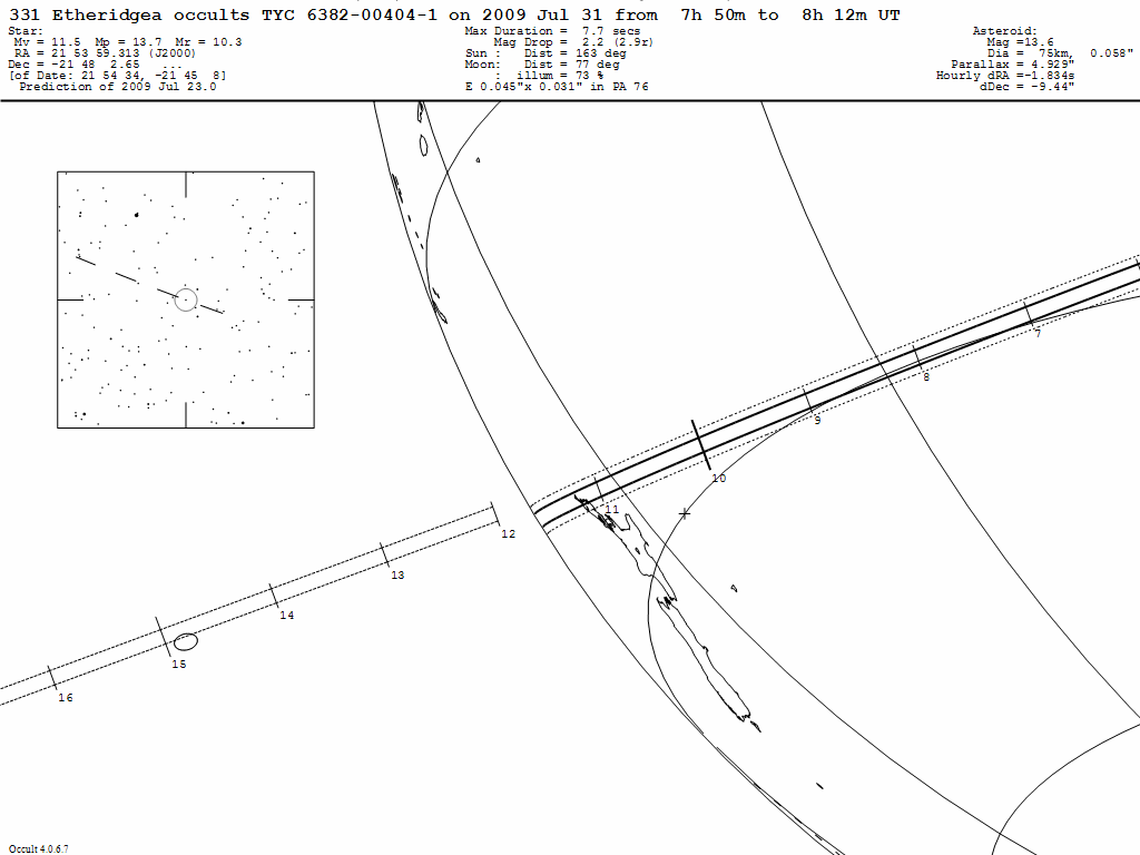 Etheridgea Update Map