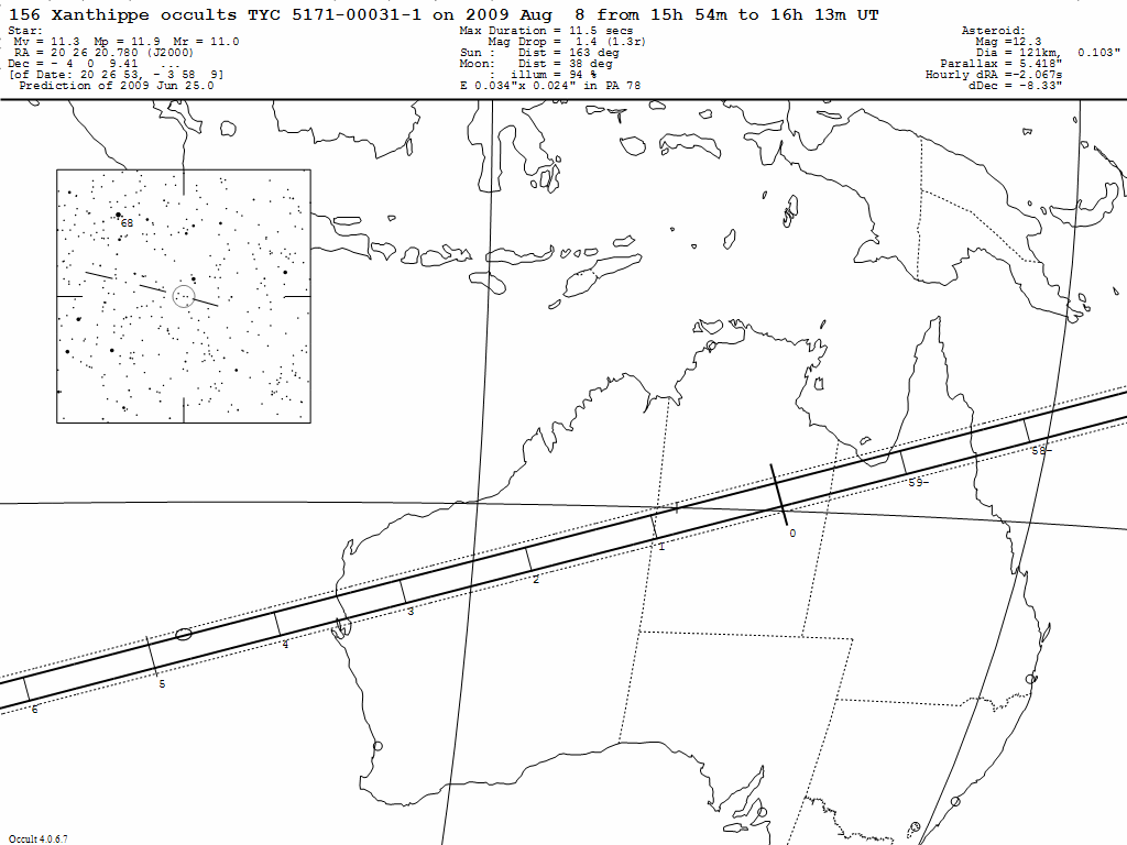 Xanthippe Update Map