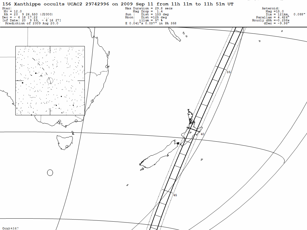 Xanthippe Update Map