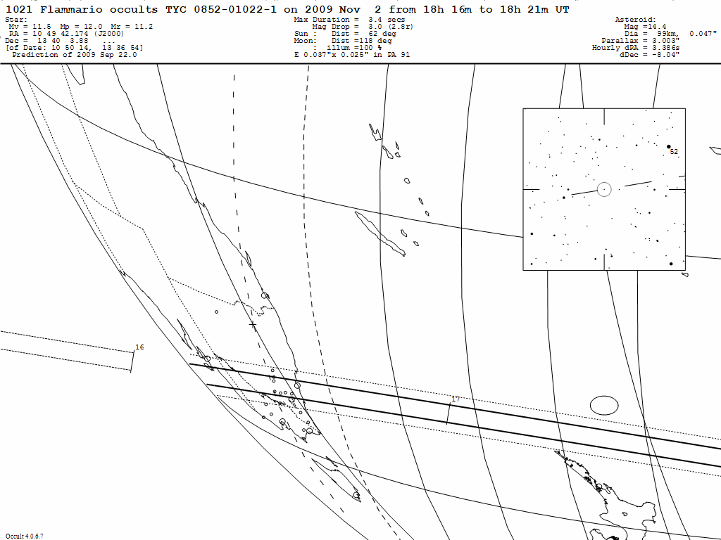 Flammario Update Map