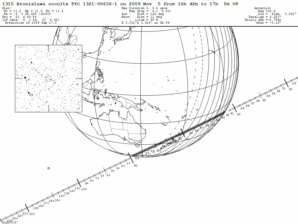 Bronislawa Update Map