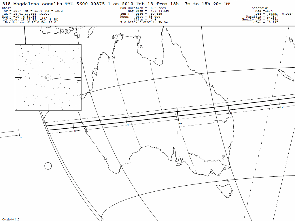 Magdalena Update Map