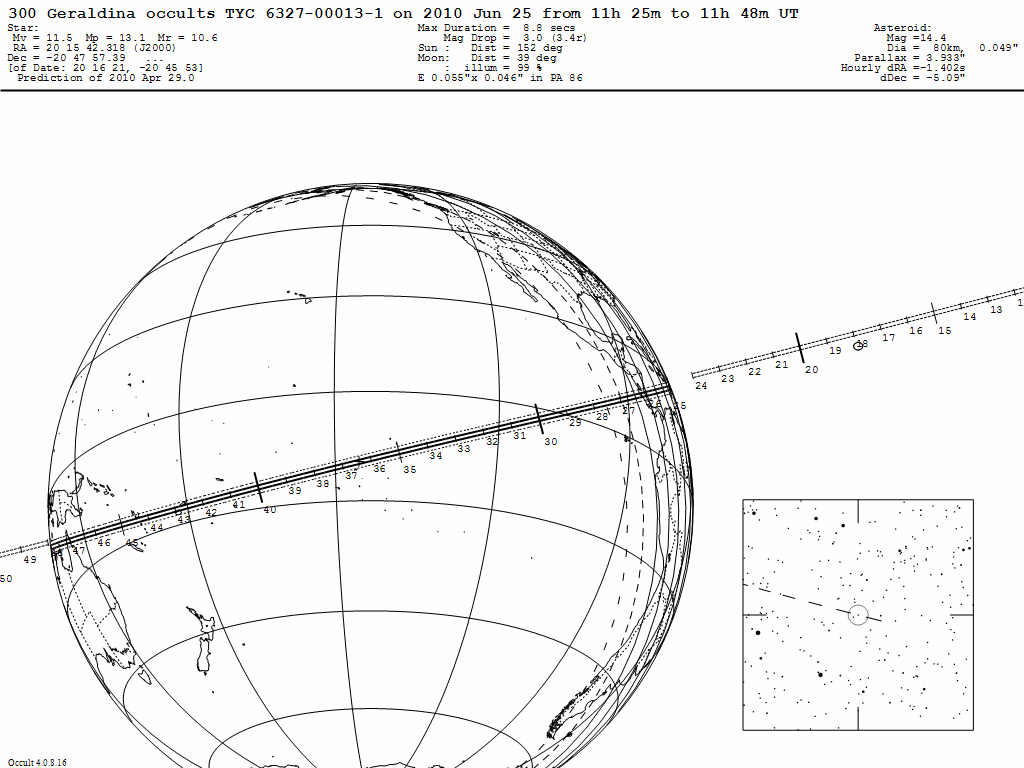 Geraldina Update Map