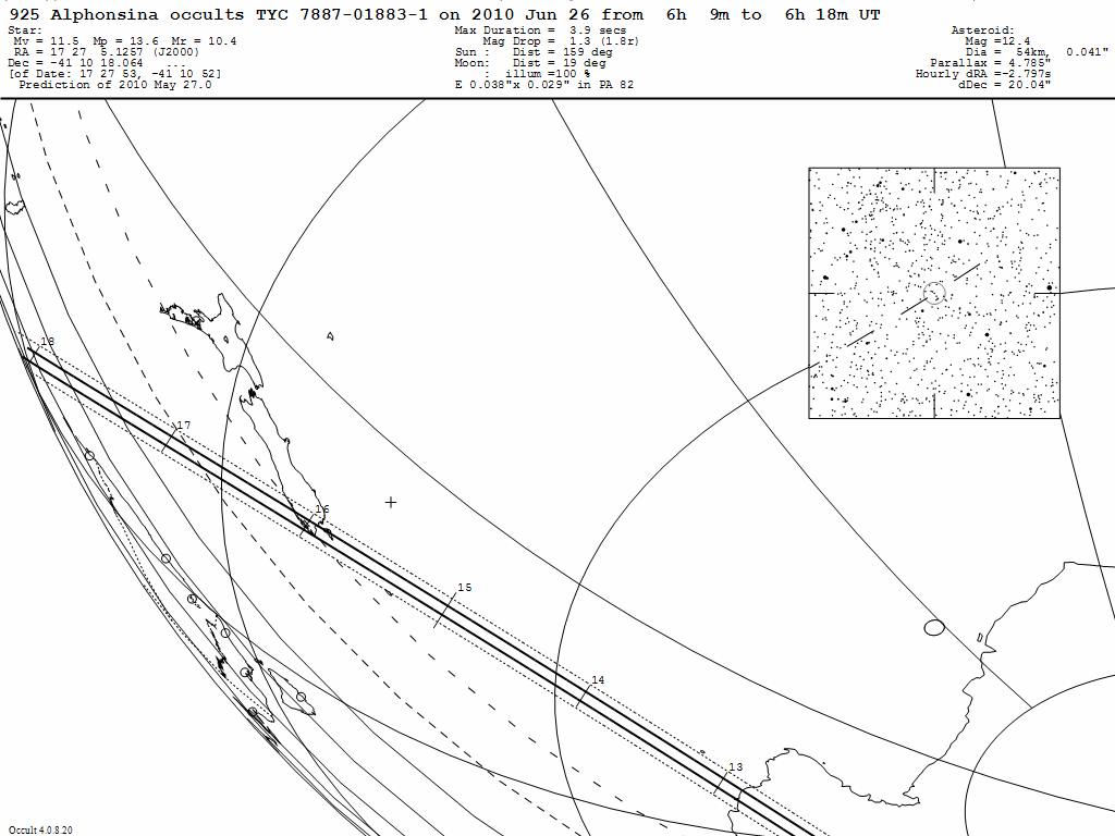 Alphonsina Update Map