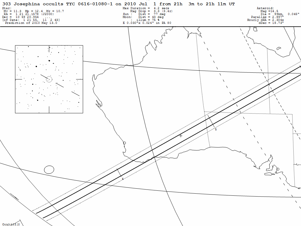 Josephina Update Map