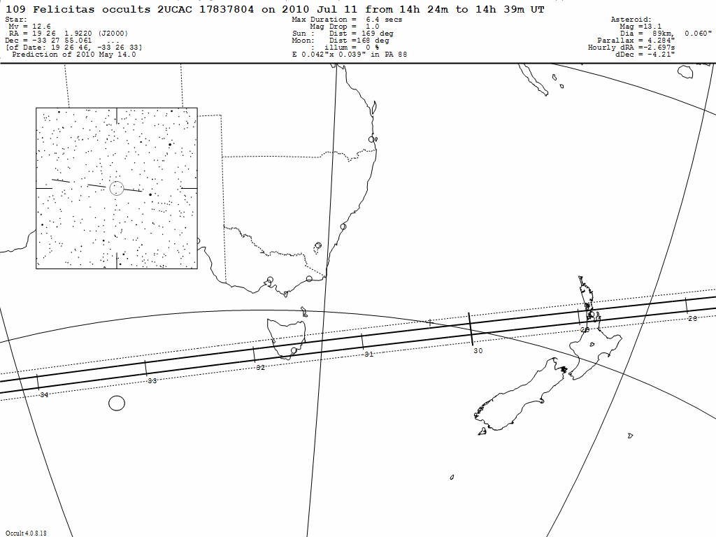 Felicitas Update Map