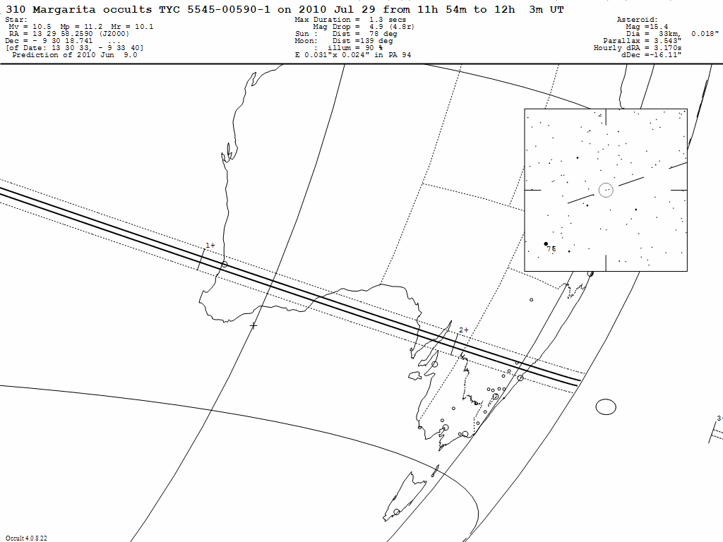 Margarita Update Map