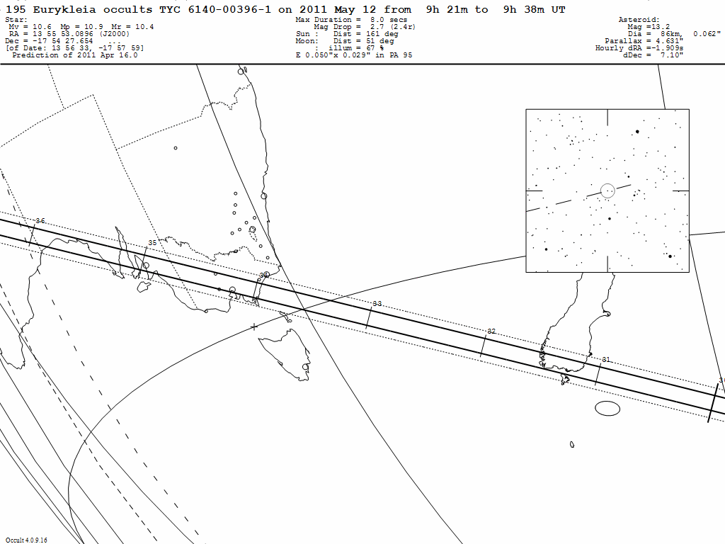 Eurykleia Update Map