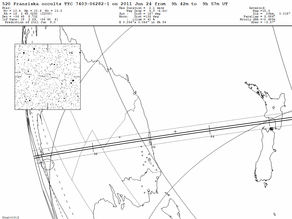 Franziska Update Map