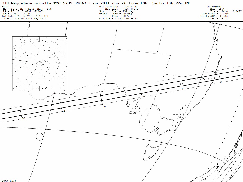 Magdalena Update Map