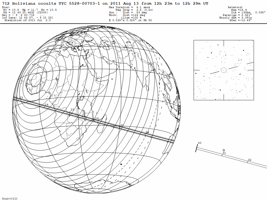 Boliviana Update Map