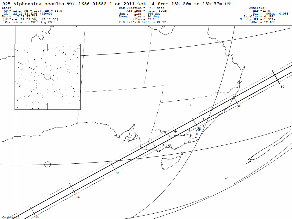 Alphonsina Update Map