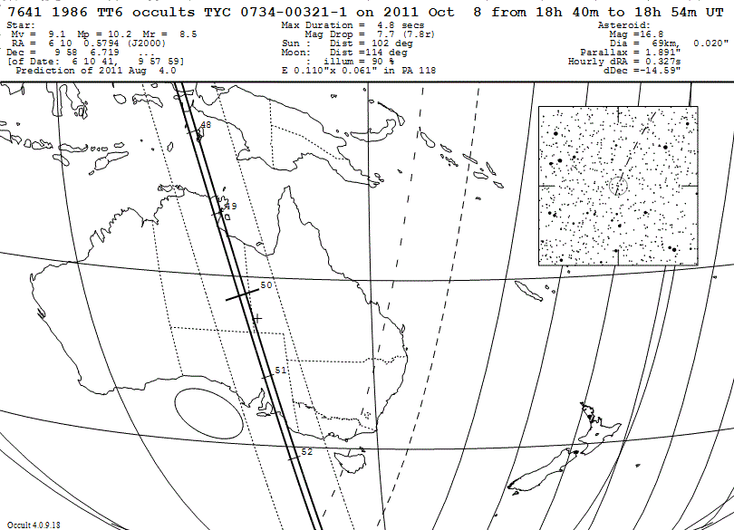 1986 TT6 Update Map