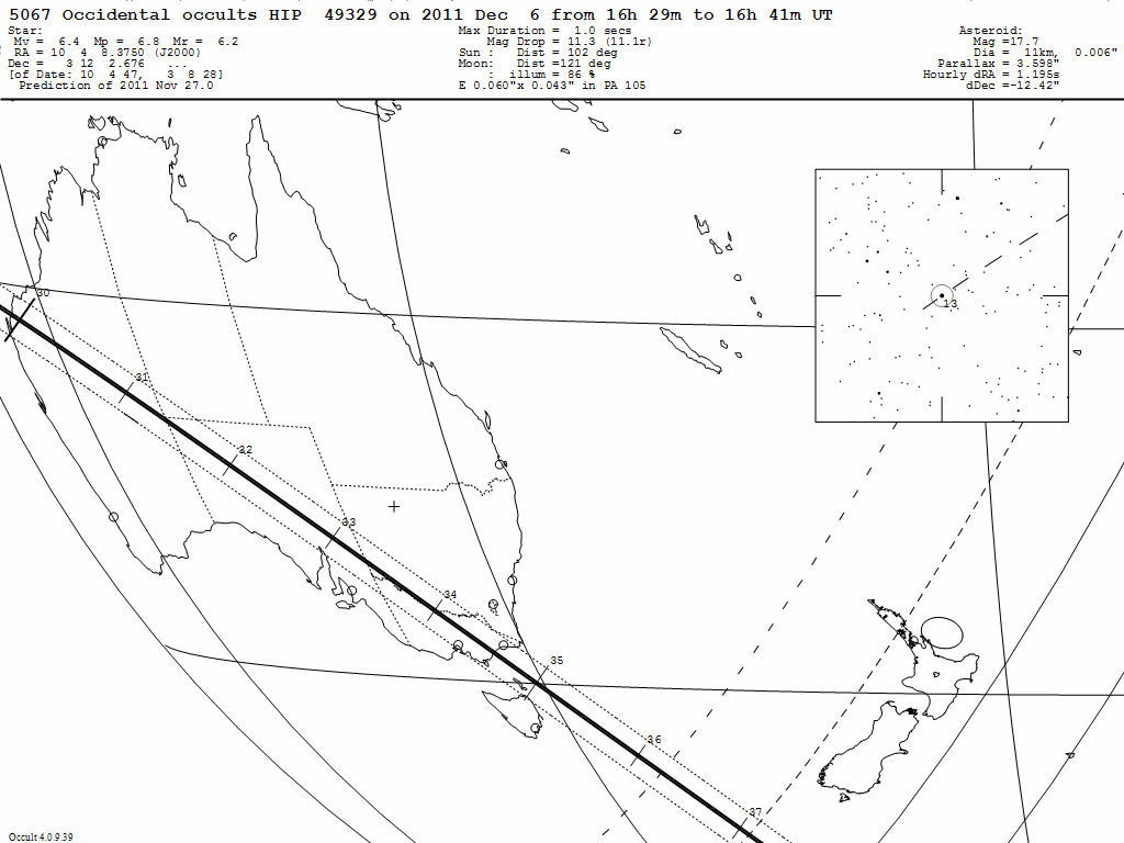 Occidental Update Map