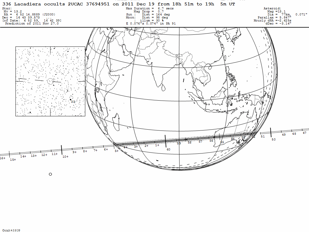Lacadiera Update Map
